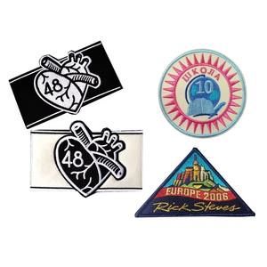 Votre logo Patch brodé personnalisé en gros à repasser ou à coudre sur les options pour vestes, uniformes, chapeaux, clubs et équipement de motard - Product Image 5