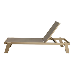 Wholesale Outdoor Aluminum Fabric Daybed Chaise Lounge Sun Lounger <strong>Chair</strong> for <strong>Pool</strong> or Beach Portable for Hotel - Product Image 3
