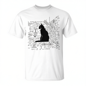 Maglietta promozionale con la gatta di Schrödinger dentro la scatola - Product Image 2