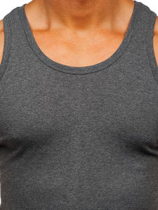 เสื้อยืดแขนกุดวาฟเฟิลสำหรับผู้ชายและผู้หญิงเสื้อซักแนววินเทจไล่ระดับสี2025 - Product Image 5