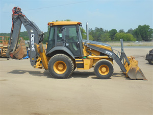 Venta barata 2014 DEERE 410K Suministro directo de fábrica Maquinaria de construcción Retroexcavadora sobre orugas usada - Product Image 6