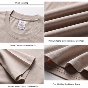 T-Shirt Personalizzata con Stampa 3D in Rilievo, 230GSM Cotone, Oversize con Spalle Scese, Collo Tondo, Stile Streetwear per <span class=keywords><strong>Uomo</strong></span> con Logo in Rilievo - Product Image 3