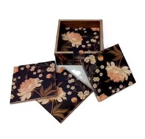Handcrafted Elegant Resin Coasters for <b>Tabletop</b> Decoration and Gifting Options From Indian Supplie - Product Image 6