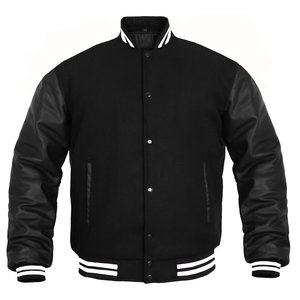 Veste d'université intelligente pour hommes élégant Street Look confortable Bomber décontracté collège vêtements d'extérieur rétro mode veste d'hiver - Product Image 2
