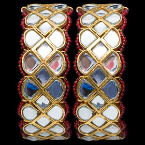 Brazaletes de Diseño Clásico Chapados en Oro de 24K para Mujer, Joyería Islámica de Latón y Aleación de Zinc con Circonita, Novedad 2024 - Product Image 2