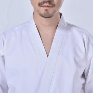 ชุดเครื่องแบบคาราเต้แบบมืออาชีพ, ชุดเทควันโดพร้อมเข็มขัดคาดเอวผ้าฝ้ายชุดฝึกออกกำลังกายกังฟูสำหรับนักเรียนหญิงชาย - Product Image 4