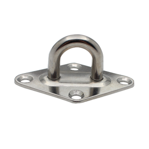 Meilleur Prix Mousqueton Moderne en Acier Inoxydable avec Plaque Diamantée, Durable, pour Suspension, Télécommande, Porte, Bateau, Plafond, etc. - Product Image 1