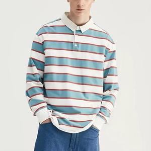 Camiseta de rugby de manga larga para hombre a la moda, duradera, cómoda y perfecta para ropa informal y estilo, polos de rugby para hombre - Product Image 1