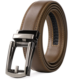 Ceinture en cuir PU personnalisée de haute qualité ODM avec le meilleur matériau et ceinture à boucle en fer fabriquée par Isha Industry - Product Image 2