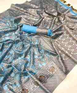 Precio al por mayor en pesado diseñador indio exclusivo Lahenga Choli Dupatta seda Salwar Kameez boda desgaste Surat fabricante - Product Image 3