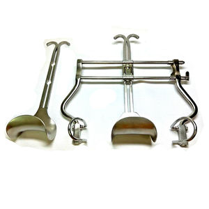 Retractor Abdominal de acero inoxidable de alta calidad, logotipo personalizado, fuente de alimentación Manual, gran oferta, herramienta para picotear - Product Image 1