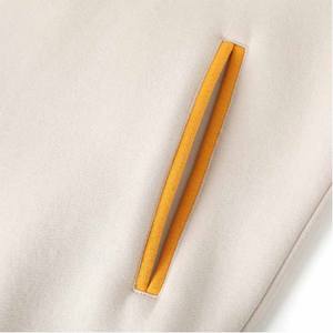 เสื้อแจ็คเก็ตโกรห์ ซิกมา แกมมา โร แบบมีซับในขนแกะ ผ้าฝ้าย 100% สำหรับผู้ชาย คอตั้ง ปักอักษรกรีกด้านหน้า - Product Image 5