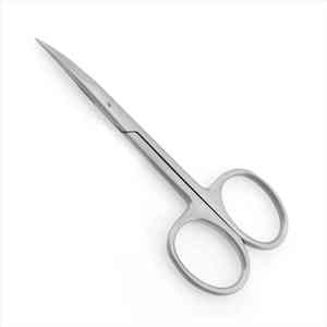 Ciseaux à cuticules pour ongles en acier inoxydable, outil de beauté incurvé pour manucure et pédicure, fait à la main, les plus vendus, 2 ans de garantie - Product Image 1