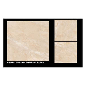 Azulejos de suelo con acabado brillante antideslizante de 600x600mm para decoración del hogar a precio a granel de la India PARA VENTA DE EXPORTACIÓN - Product Image 2