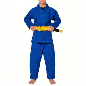 Karate Gi Personalizzato per Bambini - <span class=keywords><strong>Dogi</strong></span> Bianco 100% Cotone per Ragazzi e Ragazze dai 5 ai 14 Anni, Pre-Ristretto e con Lunghezza Maniche Personalizzabile - Product Image 4