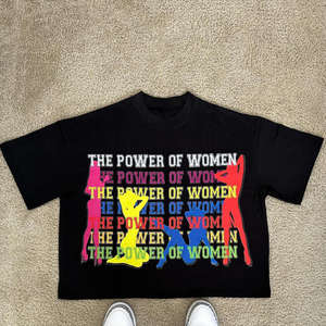 Camiseta Corta para Hombre con Logotipo Personalizado, Impresión DTG |   Camiseta con Estampado de Personajes, Ecológica, Transpirable, Estilo Urbano con Hombros Caídos - Product Image 3