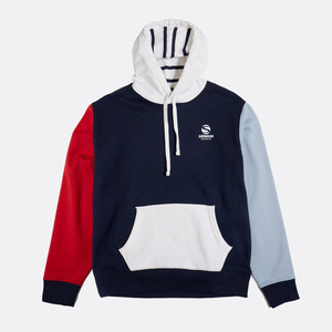 Sudadera con capucha bordada lavada con ácido de lana de algodón 100% de alta calidad, serie High Street, acabado lavado de piedra térmica Vintage, suministro OEM - Product Image 3