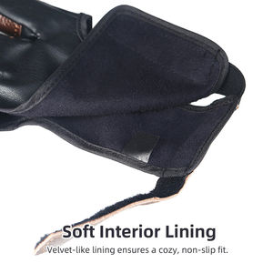 2025 Guantes de tiro con arco de 3 dedos a bajo precio del mejor fabricante, protección completa hecha a medida para exteriores, hechos de cuero de alta calidad - Product Image 4