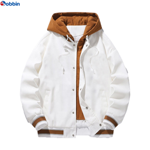Chaqueta Universitaria de Béisbol Personalizada de Alta Calidad para Hombre, Nueva Chaqueta de Invierno con Capucha para Estudiantes, Estilo Versátil, Tejido de Lona - Product Image 1