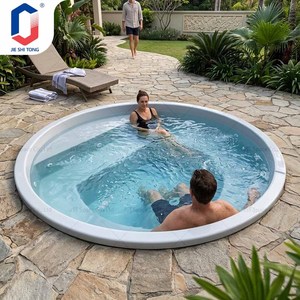 Piscine de spa commerciale de luxe pour hôtel-resort avec système complet d'équipement de massage et d'hydrothérapie - Product Image 1