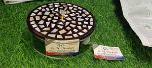 Caja de regalo personalizable de madera y acrílico con Incrustaciones de nácar, perfecta para Ramadán Kareem, Eid Mubarak y decoración del hogar - Product Image 4