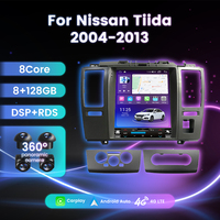Radio para Auto MEKEDE TS con Sistema de Audio Android, Reproductor con WIFI 4G, Compatible con DVR, DSP y TMPS para Nissan Tiida 2004-2013