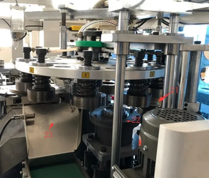 Automatic High Efficiency High Speed <b>Paper</b> Salad <b>Bowl</b> Lid Making Machine Roll Feeding Disposable Food Container Covers - Product Image 3