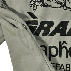 2025 Venta caliente al por mayor de diseño personalizado de alta calidad de punto 100% algodón polar de gran tamaño sudaderas con capucha para hombre Streetwear secado rápido - Product Image 5