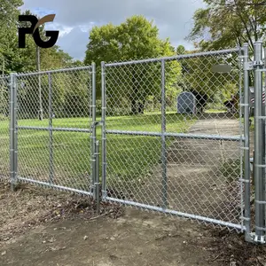 Manufacturer 4ft 5ft 6ft 8ft 10ft Galvanized Chain Link Fence