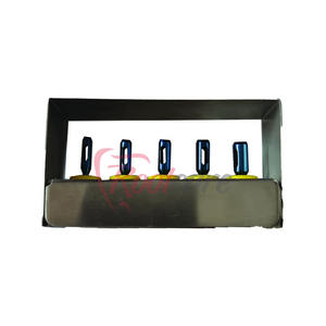 Rootcare Premium dentaire 5 pièces Kit de poinçon de tissu bleu titane Plasma enduit chirurgie Implant Instruments ensemble de poinçons de tissu - Product Image 4