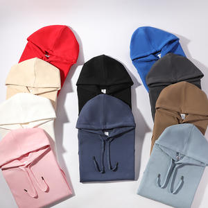 Sublimación Oversized Plain Heavyweight Cotton Unisex Satin Lined Mens Hoodies y sudaderas - Product Image 1