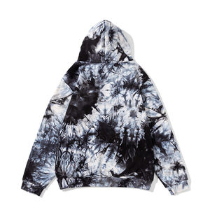 Otoño e invierno nueva corbata teñido gradiente tendencia deportes oscuros Sudadera con capucha hombres y mujeres pareja suéter suelto con capucha - Product Image 5