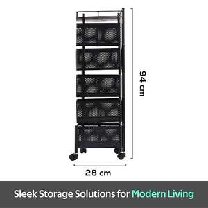 Modern Double-Tier 4-Layer Detachable Design Multifunction <b>Spice</b> <b>Rack</b> <b>Organizer</b> Shelf Kitchen Seasoning Metal Storage Containers - Product Image 5
