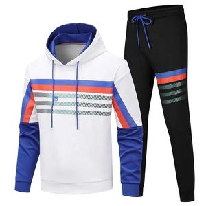 NUEVO 2023 Conjuntos de dos piezas para hombres Chándal Conjuntos para hombres Chándal Ropa deportiva Sudaderas Jogging Pantalones de chándal Estudiante Marido Deportes Clot - Product Image 2