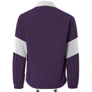 Venta al por mayor último diseño chaqueta universitaria para hombres mujeres primavera tela de lona exterior lleva soporte High Street sublimado impreso - Product Image 4