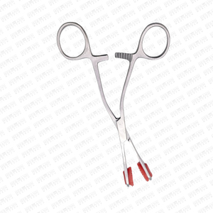 HERMANN MEDITECH Young Tongue Forceps Stainless Steel Manual Reusable CE Certified Class II Surgical Grasping Holding <b>Instrument</b> - Product Image 3