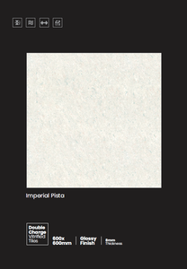 Carrelage en céramique émaillée brillante 60x60 Porcelanto 600x600mm pour sol Carreaux en porcelaine de marbre standard - Product Image 6