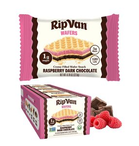 Rip <b>Van</b> Raspberry & Dark Chocolate Wafer Cookies - Healthy Snacks - 16 Count - Product Image 1
