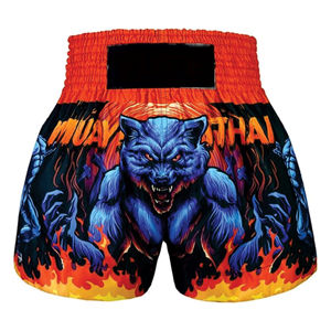 High Street Style Casual Sports MMA Shorts para hombres Hecho en fábrica Cómodo Sublimado Impreso Ropa de artes marciales - Product Image 4