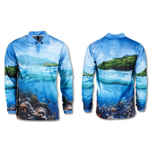 2024 vente chaude en gros chemises de pêche à manches longues maillot de pêche personnalisé chemises de pêche à manches longues - Product Image 3