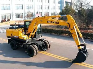 Excavadora de ruedas Shantui SW150 13.5ton Diesel Hyudraulic Digger - Product Image 2