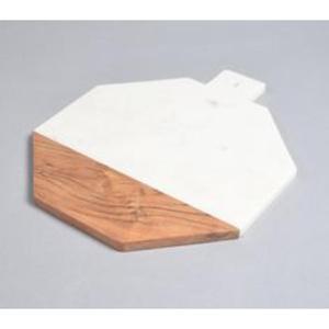 Planche à découper en bois et en marbre de qualité supérieure faite à la main pour couper les légumes, les fruits et la viande avec un design moderne et élégant - Product Image 5