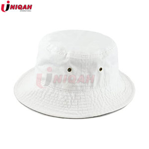 Unisexe 100% coton et denim UPF 50 Packable Summer Travel Beach Sun Hat Outdoor Bucket Hat for Summer Wear Formal Velour Style - Product Image 5