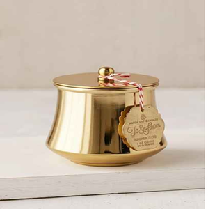 Un bougeoir élégant en bronze brossé au design cylindrique évasé au prix de gros - Product Image 5