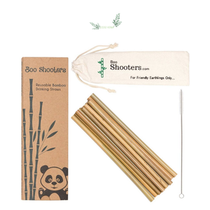 Eco-Friendly <b>Straw</b>, Bamboo <b>Straw</b> Set, Wooden <b>Straw</b>, <b>Reusable</b> <b>Straw</b> Pouch, Travel Set, Plastic Free <b>Straw</b>, Sustainable Gift - Product Image 3
