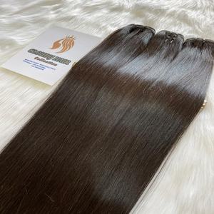 ENVÍO RÁPIDO Cabello Humano Virgen Vietnamita Liso Natural con Cutícula Alineada 100% Real para Pelucas, Cabello para Mujeres Negras - Product Image 4