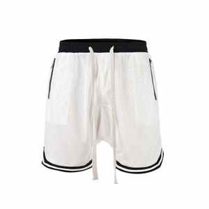 Shorts de basket-ball pour hommes sur mesure, respirants, séchage rapide, grande taille, nouveau design, vêtements de sport imprimés, logo personnalisé, vente en gros OEM - Product Image 1