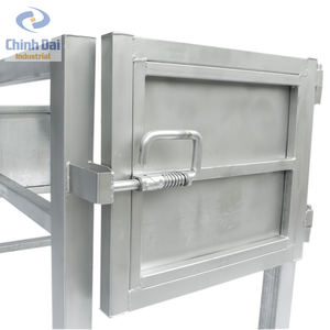 แผงรั้วชั่วคราวสําหรับงานก่อสร้างที่ได้รับการรับรอง / แผงวัวสังกะสี / โครงสร้างเหล็กสําหรับการก่อสร้างอาคาร - Product Image 5