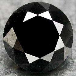 Diamantes negros redondos naturales de corte brillante Fabricante de joyas de diamantes naturales al por mayor Diamante Negro real de corte redondo Suelto - Product Image 3