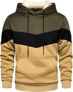 100% personalizado algodón hombres Zip-Up Hoodie Heavyweight Streetwear bordado y estampado sudaderas con capucha Casuales - Product Image 5